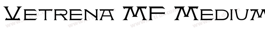 Vetrena MF Medium字体转换